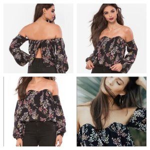 STONE COLD FOX Anita Off the Shoulder Top Size 1